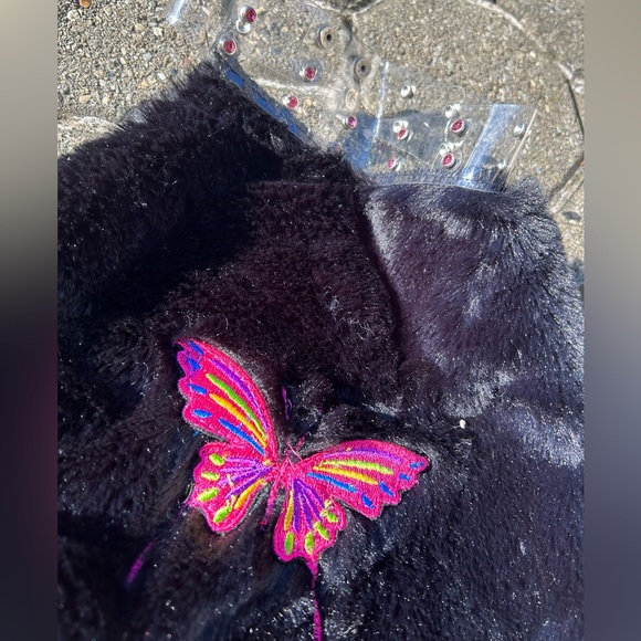 NWT - CLUB EXX PIXIE FUHREAK FUR TOP - DOLLSKILL - SIZE MEDIUM - Picture 3 of 6